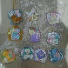 ポケモンくじ　全10種コンプ　F賞ラバーアクセサリーのサムネイル