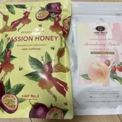 H&F BELX プレミアムルイボスティー パッションハニー、ストロベリーピーチ