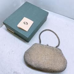 【美品】ヴィンテージ WAKO 銀座和光 高級ビーズ パーティーバッグ シルバー 2025年最新】和光 ビーズの人気アイテム - メルカリ