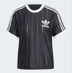 adidas Originals 3ストライプス ピンストライプTシャツ XLのサムネイル