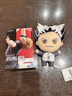 ハイキュー!!　宮侑ポージングフィギュア&みにコレ! ぬいぐるみ 木兎 光太郎