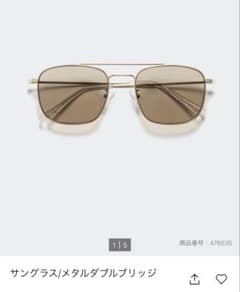 UNIQLO サングラス UV 400 ブラウンのサムネイル