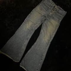 Lee ブーツカットデニム ヴィンテージベルボトムダークブルー 29 