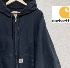 【ヘア】Carhartt ジップパーカー　ダックパーカー　アクティブジャケットのサムネイル