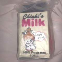 chiaki's milk ポーチ 紺のサムネイル