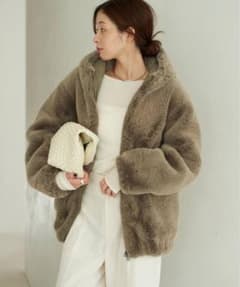 新品未使用品 Plage vegancode ファーブルゾン - メルカリ