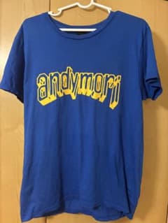 andymori Tシャツ　青のサムネイル