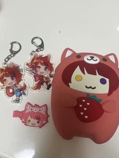 すとぷり 莉犬　グッズセット ポーチ アクリルキーホルダー　ヘアピンのサムネイル