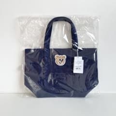 早い者勝ち フェイラー オールドテディ ワッペントートバッグ L 小さい