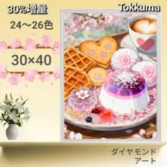 No.6070 Tokkuma【25色】ダイヤモンドアート キット - メルカリ