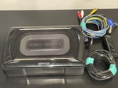 KENWOOD KSC-SW11 サブウーファー 重低音 動作品 - メルカリ