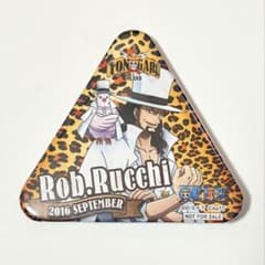 ワンピース ルッチ トンガリ 缶バッジ 東京ワンピースタワー - メルカリ