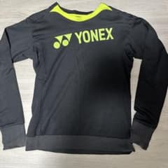 白*黒様 YONEX バドミントンウェア 長袖 ブラック Lのサムネイル