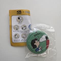 値下げ　くら寿司 PEANUTS 缶バッジ スヌーピー ルーシーのサムネイル