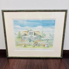 内田新哉 リトグラフ Post Office 400部限定 直筆サイン入り - メルカリ