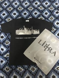 LIBRA スリムTシャツ ブラック ラインストーンのサムネイル
