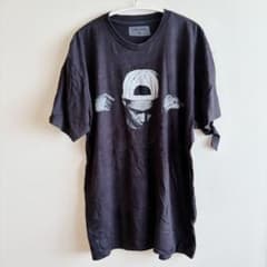 サミーアダムス Tシャツ クルーネック 半袖 写真 黒 音楽