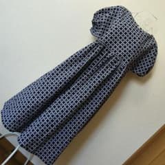 ♥️浴衣リメイク♥ワンピース 新品反物からハンドメイド 綿100