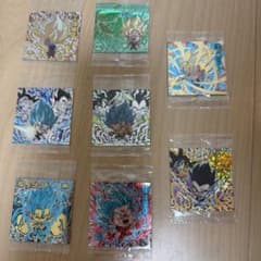 こ*う様 ドラゴンボールZ 10周年記念　ウエハースシール 8枚セット　シークレのサムネイル
