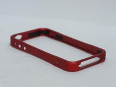 ★美品★ iPhone4/4S用アルミバンパー(レッド)のサムネイル