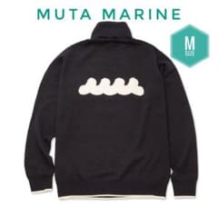 mutaMARINEムータマリン☆BACK WAVE タートルネックニット現行品