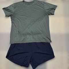 米軍放出品⭐️米軍トレーニング　Tシャツ（ナイキ）&パンツ（ソフィー）　セットのサムネイル
