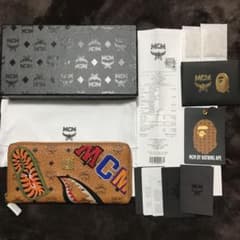 BAPE×MCM 長財布のサムネイル