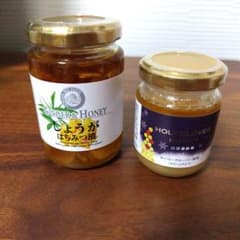 山田養蜂場　しょうがはちみつ漬　ホーリークローバー蜂蜜セットのサムネイル
