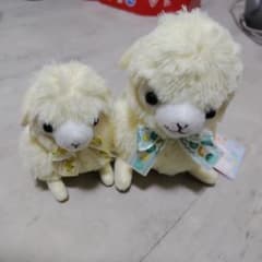 ベイビー アルパカッソ フルーツ マスコット ぬいぐるみ 2個セット