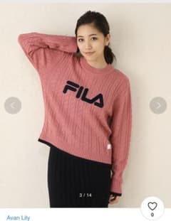 FILAコラボロゴニットプルオーバーのサムネイル