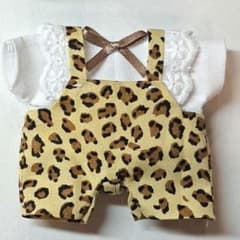 すのチルぬい服 シャツ サロペットセットのサムネイル