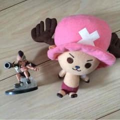 ワンピースチョッパーぬいぐるみ＆ワイパーフィギュアのサムネイル