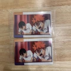 ハイキュー!! ウエハース７　日向翔陽 影山飛雄 烏野高校のサムネイル