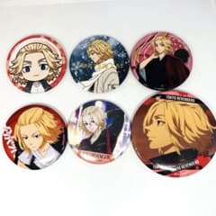 東京リベンジャーズ 佐野万次郎 缶バッジ 6点セット 東リベ - メルカリ