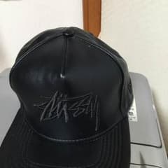 stussy レザーキャップのサムネイル