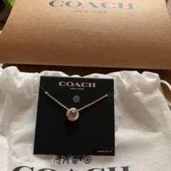 値下げ中！coach ネックレスシルバーのサムネイル