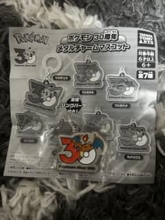 ポケモン30周年メタルチャーム リザードンのサムネイル