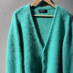 アンユーズド16AW 名作モヘアカーディガン　グリーンのサムネイル