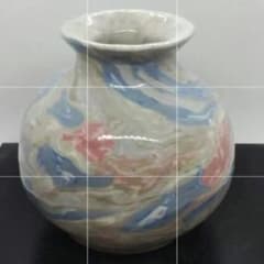 マーブル模様の花瓶［作品 No.417］ - メルカリ