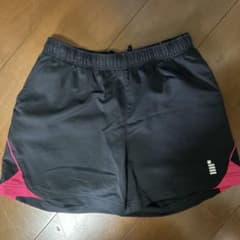 ゴーセン バドミントンパンツ　黒　レディースMのサムネイル