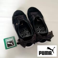 PUMA スウェード BOW アップライジング ウィメンズ リボンスニーカーのサムネイル