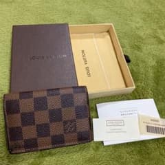 ルイヴィトン ダミエ　名刺入れ　カードケースのサムネイル