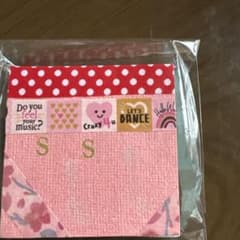 デザインメモ帳 ピンク ドット柄のサムネイル