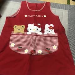 エプロン 保育士　キティのサムネイル