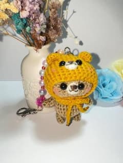 ⭐︎handmade⭐︎くまちゃん帽子のくまちゃんのサムネイル