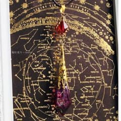 魔法使いのパープルサファイア蓄光ペンデュラムネックレス★ 魔法使いのパープルサファイア蓄光ペンデュラムネックレス☆ - メルカリ