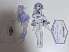 ぶいすぽっ！　紫宮るな　アクリルスタンドセット①のサムネイル