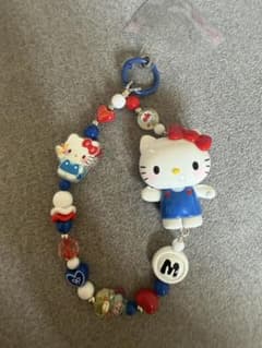Hello Kitty スマホストラップ Mチャーム付きのサムネイル