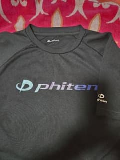 phiten ラメグラデーション半袖シャツ 黒 Lのサムネイル