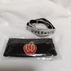 UVERworld ロゴ入りリストバンド ジャガードバンドセットのサムネイル